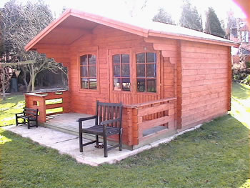 A summerhouse we installed for a customer in Castleford